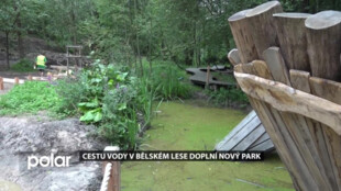 Cesta vody v Bělském lese bude slavit rok. Doplní ji nový park