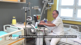 Neurologové MNO získali Diamantové ocenění v iktové péči