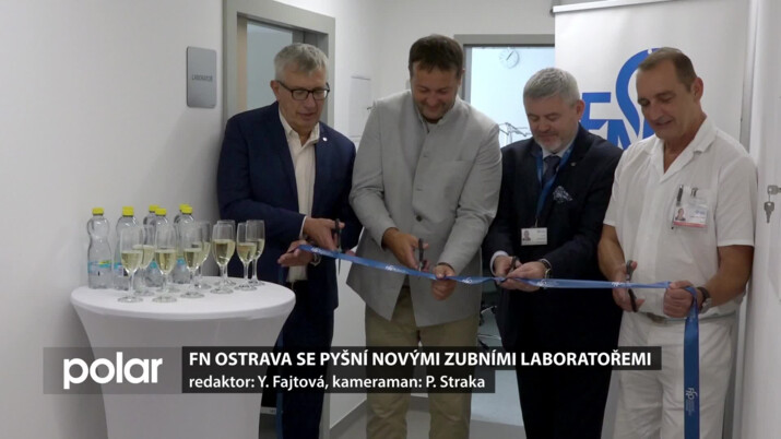 FN Ostrava slavnostně otevřela nové zubní laboratoře. Sloužit budou i studentům Zubního lékařství OU