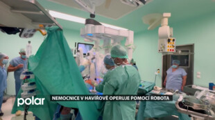 Nemocnice v Havířově začala operovat pacienty speciálním robotem