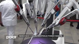 Nemocnice v Havířově jako první krajské zařízení operuje pomocí robota