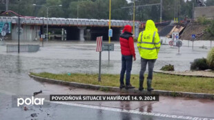 Některé ulice v Havířově jsou zcela neprůjezdné, na magistrátu zasedl krizový štáb