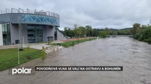 Vyhráno zdaleka není, povodňová vlna se valí na Ostravu a Bohumín