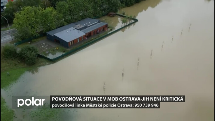 Povodňová situace v MOb Ostrava-Jih není kritická