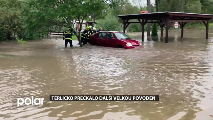 Těrlicko přečkalo další povodeň, v ohrožené osadě lidé otáleli s evakuací