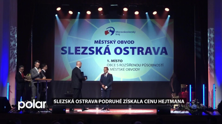 Slezská Ostrava podruhé získala Cenu hejtmana za společenskou odpovědnost, pro úřad je motivací