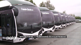 MHD ve Frýdku-Místku má nově 12 nejmodernějších elektrobusů