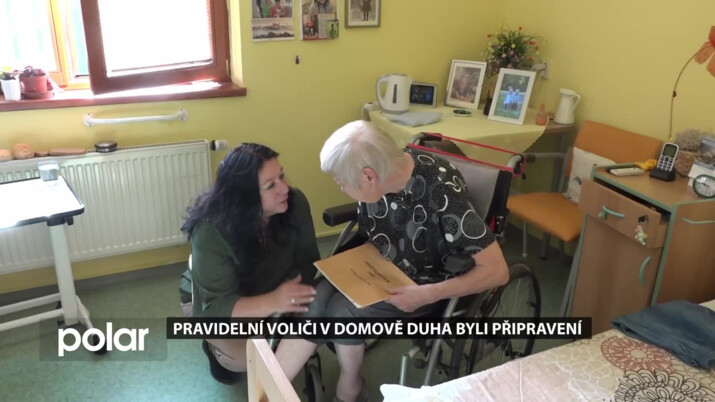 Pravidelní voliči v Domově Duha jsou připravení, volební komise je navštíví už za pár hodin