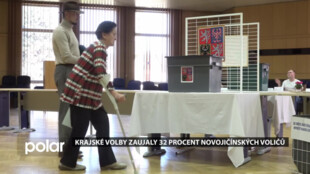 Krajské volby v Novém Jičíně zaujaly necelých 32 procent voličů