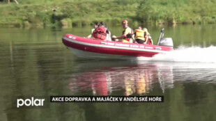 Preventivní akce Dopravka a Majáček ve spolupráci Základní školy, Policie ČR a Vodních záchranářů