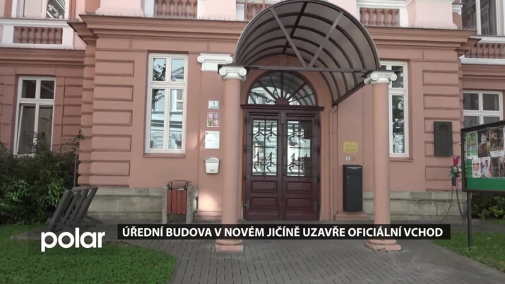 Úřední budova v Novém Jičíně uzavře na pět měsíců oficiální vchod