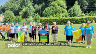 Karvinské seniorky zažily Retro tábor plný sportovních disciplín