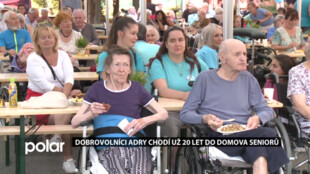 Dobrovolníci z Adry chodí už 20 let za klienty Domova pro seniory Frýdek-Místek