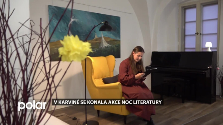 V Karviné se poprvé konala akce Noc literatury, veřejně četly známé osobnosti