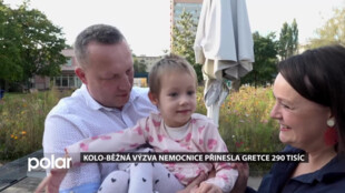 Veřejnost se zapojila do Kolo-běžné výzvy havířovské nemocnice, pro Gretku se vybralo 290 tisíc korun