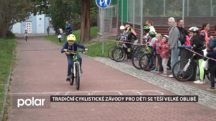 Tradiční cyklistické závody pro děti se v Horní Suché těší velké oblibě, spolupracují na nich  obě základní školy