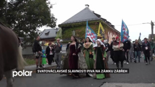 Zámek Zábřeh hostil už po sedmnácté Svatováclavské slavnosti piva