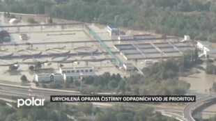 Ostrava se snaží vyřešit čištění odpadních vod. Ústřední čističku voda značně poničila