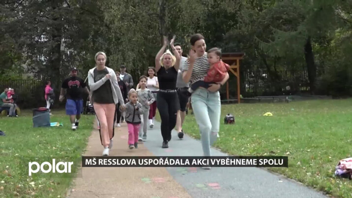 MŠ Resslova uspořádala akci Vyběhneme spolu