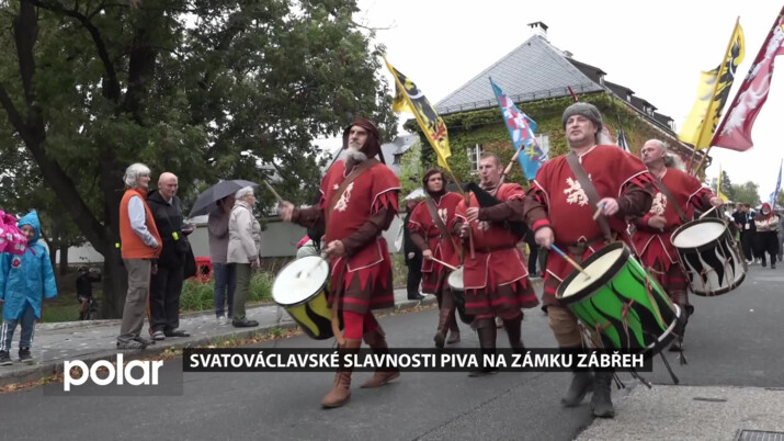 V areálu zábřežského zámku se konaly Svatováclavské slavnosti piva