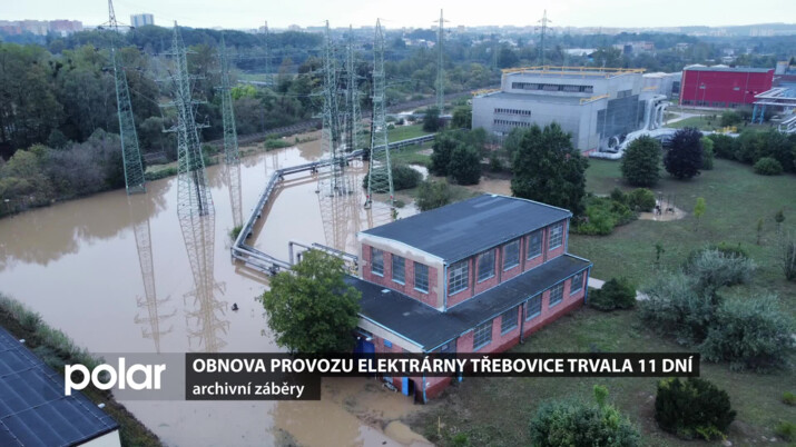 Elektrárny Třebovice obnovila svůj provoz v rekordním čase