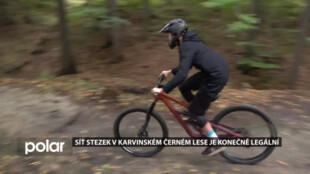 Je to tu! Síť stezek pro bikery v  karvinském Černém lese je konečně legální