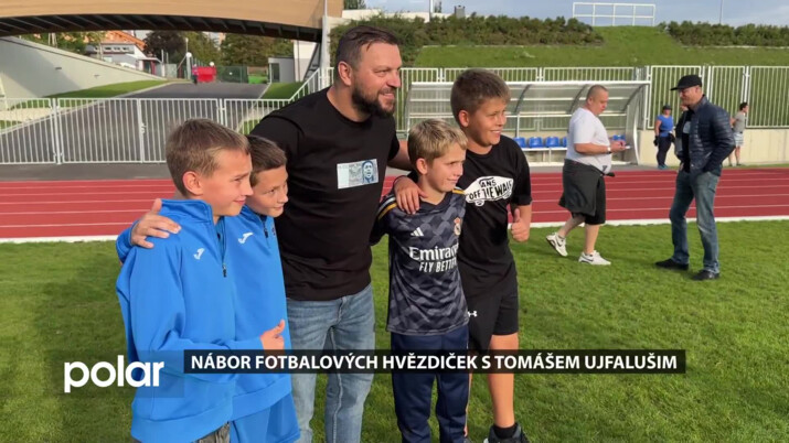 Klub 1. FC Poruba uspořádal nábor fotbalových hvězdiček s Tomášem Ujfalušim. Přišly desítky dětí