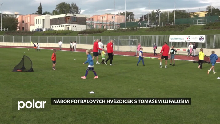 Bývalý slavný fotbalista Tomáš Ujfaluši pomohl klubu 1. FC Poruba s náborem dětí