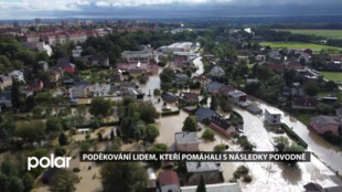 Starostka Ostravy-Poruby poděkovala všem lidem, kteří pomáhali s následky povodně