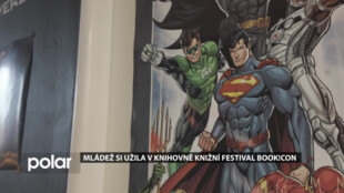 Mládež si užila v knihovně knižní festival Book!Con