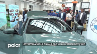 Žáci SŠ technické a dopravní dostali nový automobil