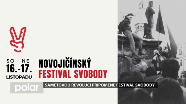 Sametovou revoluci připomene v Novém Jičíně Festival svobody, pořadatelé prosí veřejnost o pomoc