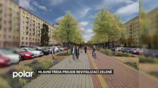 Hlavní třída v Ostravě-Porubě projde revitalizací zeleně i mobiliáře. Získá tak modernější vzhled