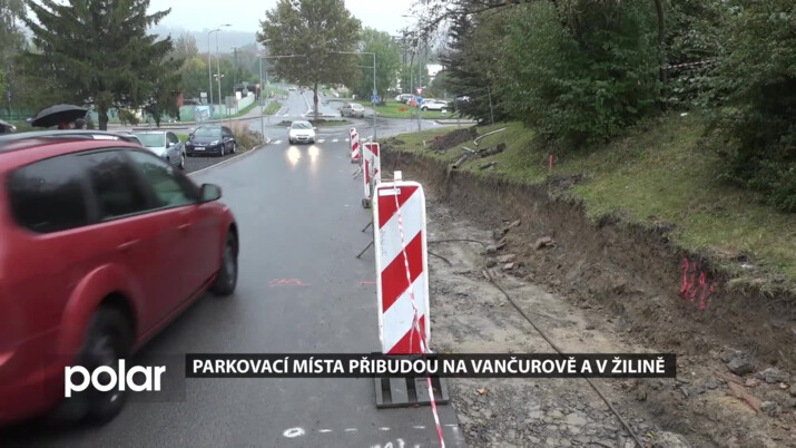 Parkovací místa přibydou ještě letos na Vančurově a v Žilině