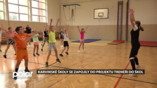 Základní školy v Karviné a Dětmarovicích se zapojily do projektu Trenéři do škol