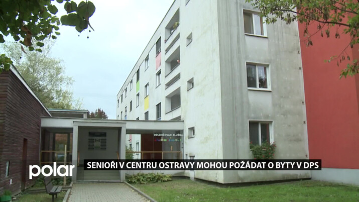 Senioři v centru Ostravy mohou žádat o byty v domovech s pečovatelskou službou