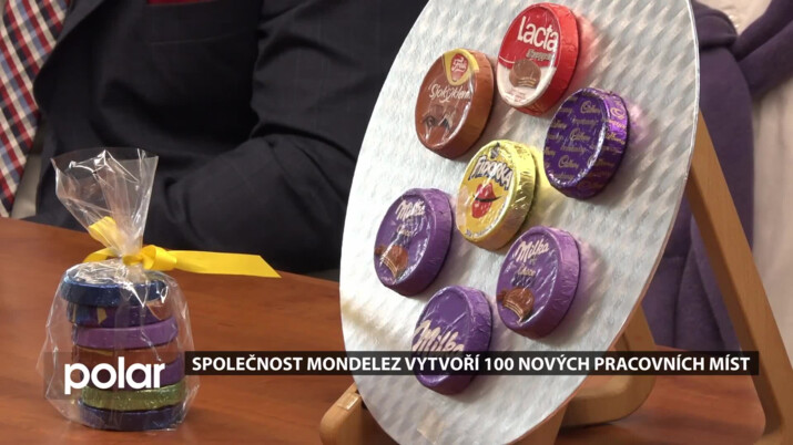 Společnost Mondelëz rozšíří výrobu a zaměstná dalších 100 lidí