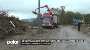 Složité problémy v obcích po povodních – opravy, obnovy, humanitární pomoc