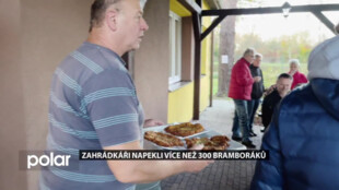 Zahrádkáři napekli více než 300 bramboráků