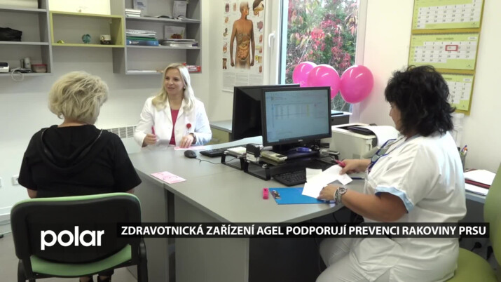 Zdravotnická zařízení AGEL podporují prevenci rakoviny prsu