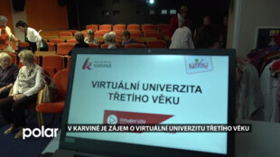 Seniorky se v Karviné vzdělávají prostřednictvím Virtuální univerzity třetího věku