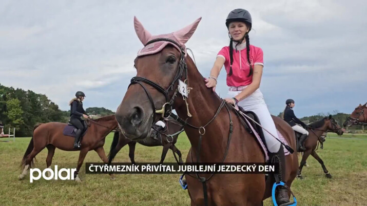 Čtyřmezník přivítal na hranici Těrlicka jubilejní 25. ročník jezdeckého dne