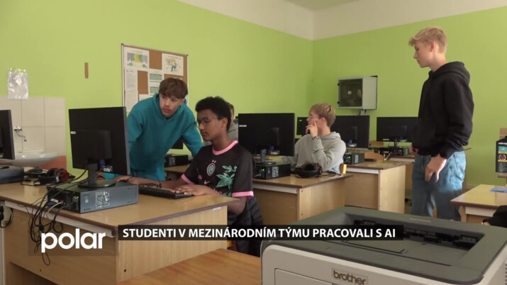 Studenti Mendelovy školy pracovali v mezinárodním týmu s AI