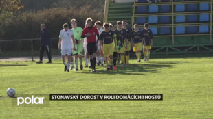 Stonavský dorost v roli domácích i hostů