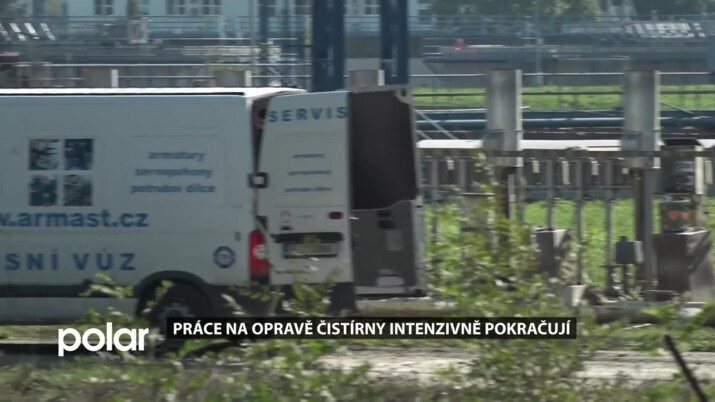 Práce na opravě čistírny odpadních vod intenzivně pokračují. Do konce roku chce Ostrava čistit mechanicky