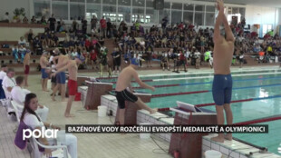 Bazénové vody rozčeřili evropští medailisté a olympionici, konal se tu závod Českého poháru