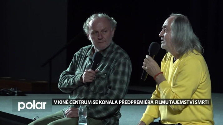 V kině Centrum se konala předpremiéra filmu Tajemství smrti