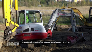 V Porubě staví dům pro odlehčovací službu. Jednopodlažní objekt nabídne ubytování pro 8 lidí