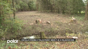 Začala stavba cyklostezky mezi Frýdkem-Místkem a Palkovicemi