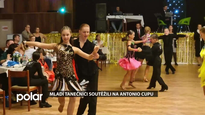 Mladí tanečníci soutěžili ve Frýdlantě nad Ostravicí na Antonio cupu